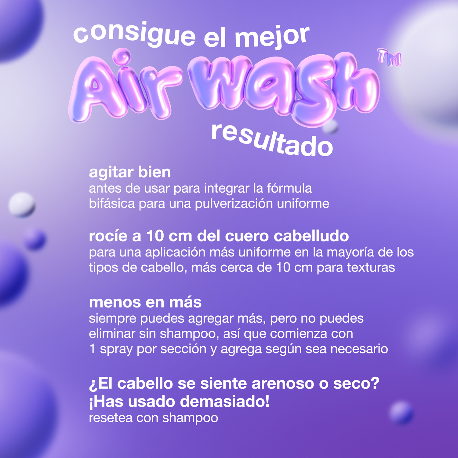 AIRWASH DRY SHAMPOO (SHAMPOO EN SECO EN SPRAY)